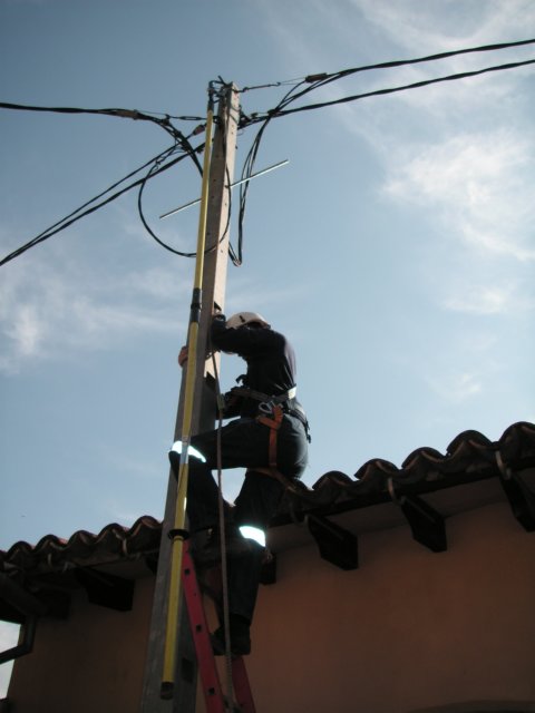 X PRACTICAS POSTE (6) PREVENCION RIESGOS ELECTRICOS